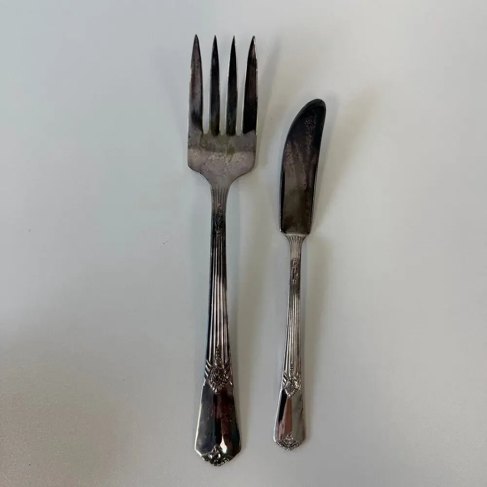 Vintage WM. Rogers Silver-Plated 